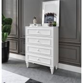 Romantic 4 Çekmeceli Şifonyer (%100Mdf)