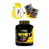 Ronic Nutrition Whey Protein Tozu Ultimate 2270 G Kas Yapılanmasına Yardımcı Protein Tozu (ÇİLEK AROMALI)