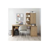 ROOMART NORA RAFLI ÇALIŞMA MASASI , ÇALIŞMA OFİS MASASI SAĞ DOLAPLI, BİLGİSAYAR MASASI