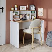 Roomart Paris Çalışma Masası , Çocuk Çalışma Masası, Ofis Masası, Bilgisayar Masası 100 cm - Beyaz