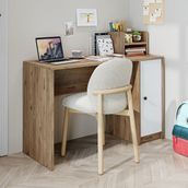 Rosa Çalışma Masası , Çocuk Çalışma Masası, Ofis Masası, Bilgisayar Masası - 120 - Atlantik Çam - Beyaz