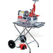 Rothenberger Ropower 50 R 1/2"- 2" Elektrikli Tezgah Tipi Pafta Taşıma Arabasıyla Birlikte