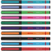 Rotring 2166220 Fineliner 10'lu İnce Keçe Uçlu Kalem