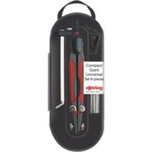 Rotring Compact Çift Kırma Ayaklı Pergel 4 Parça - Karışık-Çok Renkli - standart