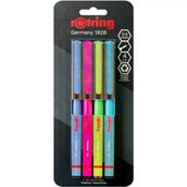 Rotring Liner 4 Renk 0.4 mm Keçe Uçlu Kalem