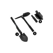 Rox 42 cm Camping 0106 Pusulalı Mini Katlanır Kürek Kamp Küreği