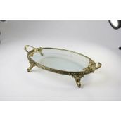 Roy King Classy Oval 21x3 cm Antik Sunum Tabak