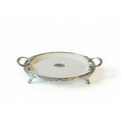 Roy King Classy Oval 25x42 cm Gümüş Sunum Tabak