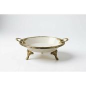Roy King Classy Yuvarlak 26x32x10 cm Antik Derin Sunum Tabak