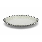 Roy King Sofia Silver 38x24 cm Oval Sunum Tabak