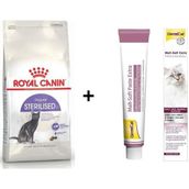 Royal Canin Sterilised 10 kg Kısır Kedi Maması + Gimcat 100 gr Malt