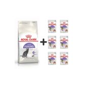 Royal Canin Sterilised 2 kg Kısırlaştırılmış Kedi Maması + 6 Adet Yaş Mama