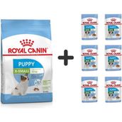 Royal Canin XSmall 1.5 kg Yavru Köpek Maması + 6 Adet Yaş Mama