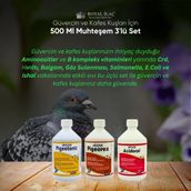 Royal Pigeotonic Pigeorex Acidoral 3'lü 500 ml Tamamlayıcı Yem Seti