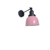 Rsylight Retro Metal Dekoratif Rustik Pembe Mafsallı Duvar Aplik