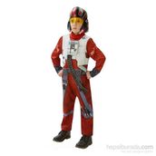 Rubies Star Wars Episode 7 Poe X-Wing Fighter Lüks 5-6 Yaş Kostüm