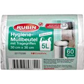 Rubin 5 lt 30x40 cm 60 Adet Çöp Torbası