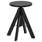 RUDSTORP siyah 44-55 cm tabure - 60610102 | IKEA 44-55 cm tabure