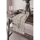 Rugviva RNR406 Elit Tay Tüyü Dokuma Leke Tutmaz Kumaş Runner Style Renkli 40x140 cm Masa Örtüsü