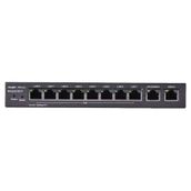 Ruijie Reyee RG-EG210G-P 8 Port Gigabit POE +2X Gigabit Uplink Cloud Yönetilebilir Router Switch