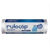 Ruloçöp 50'li 55x60 cm Orta Boy Kokusuz Büzgülü Çöp Torbası