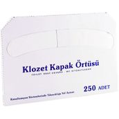 Rulopak R-2613 250'li Klozet Kapak Örtüsü