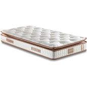 Ruum Store Queen 120x200 cm Bir Buçuk Kişilik Pedli Lüks Tam Ergonomik Orta Sert Özel Yatak