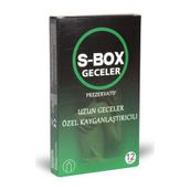 S-Box 12'li Geceler Prezervatif