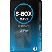 S-Box 12'li Klasik Prezervatif - Gizli