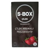S-Box Çilek Aromalı Prezervatif 12li Paket