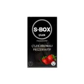 S-Box S Box 12 Li Prezervatif Çilek Aromalı