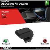 S Dizayn Peugeot 301 ABS Siyah 2012 Üzeri A+Kalite Geçmeli Kolçak