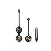 S-Hande Ergonomik Dizayn Suya Dayanıklı Gövde 9 Modlu Su Geçirmez Titreşimli Egzersiz Top Seti+Mini Vibratör