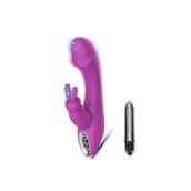 S-Hande Esnek Silikon Vücut Uyumlu Malzemeden Üretilmiş Titreşimli Rabbit Vibratör Mini Vibratör