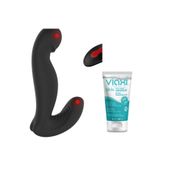 S-Hande Jiggle-Rct Ve G-Spot Uyarıcı Kafası Dönebilen Kumandalı Lüks Vibratör Ve Jel