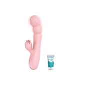 S-Hande Manyetik Usb Şarjlı 9 Farklı Titreşim Moduna Sahip Rabbit Vibratör+Jel
