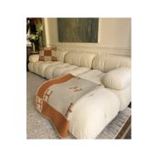 S Home Design Concept Bellini 4 Modül Modüler Koltuk Köşe Takımı, Teddy, Krem
