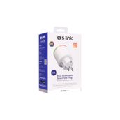 S-Link SL-03 16A Akım Korumalı Akıllı Priz RGB Işıklı 2,4G Wifi-Bt Tuya Destekli - 37622