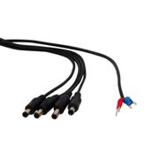 S-LINK SL-DC610 4 Uçlu Power Kırmızı-Siyah Kablo