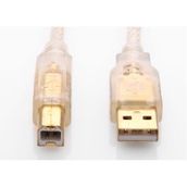 S-Link SLX-328 3 Metre Altın Usb 2.0 Am/Bm Yazıcı Kablosu