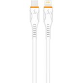 S-Link SW-C115 1 mt Beyaz Lightning Hızlı Şarj Kablosu