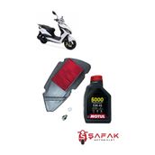 ŞAFAK MOTOSİKLET ARORA FREEDOM 125 HAVA FİLTRESİ MOTUL 5000 BAKIM SETİ