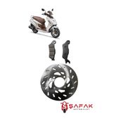 ŞAFAK MOTOSİKLET HERO DASH 125 - DASH 110 ÖN DİSK ÖN FREN BALATASI