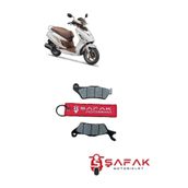 ŞAFAK MOTOSİKLET Hero Dash 125 Ön Arka Fren Balatası Takım (A KALİTE)