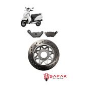 ŞAFAK MOTOSİKLET TVS JÜPİTER 125 ÖN DİSK VE FREN BALATASI