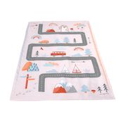 SafeMom SFM-238502 90x145 cm Beyaz Snow Oyun Matı