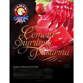 Şahin Çemeni Sıyrılmış Dana Pastırma 80 G - Geleneksel Lezzet - 1 Adet