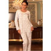 Şahinler 21312 Kadın Çiçek Baskılı Pijama