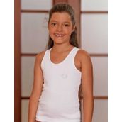 Şahinler B093 Beyaz 6 Adet Kız Çocuk Atlet