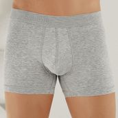Şahinler E031 Gri Likralı Erkek Boxer Külot